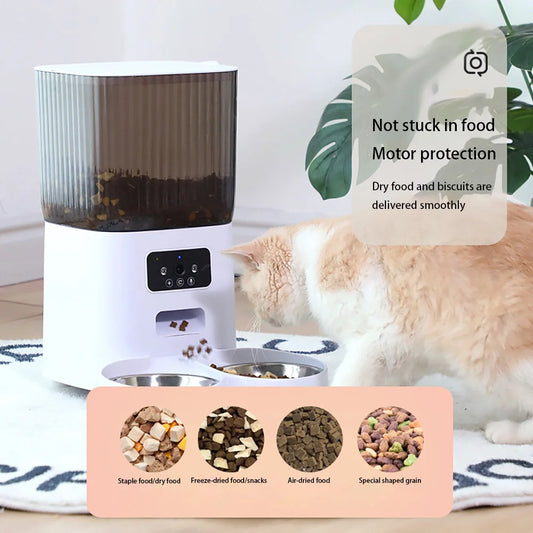 PawFi LuxeFeeder– Smart Automatic Pet Feeder (5L)