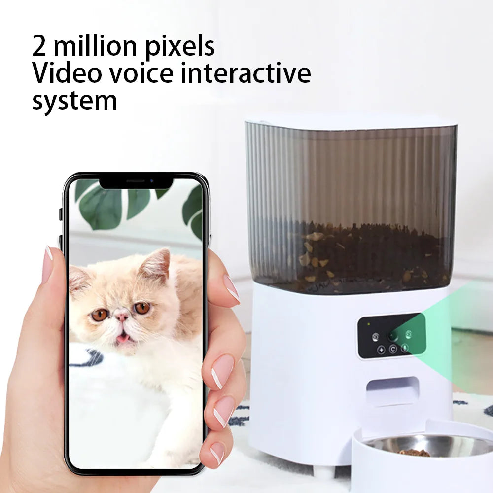 PawFi LuxeFeeder– Smart Automatic Pet Feeder (5L)