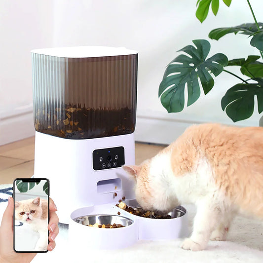 PawFi LuxeFeeder– Smart Automatic Pet Feeder (5L)